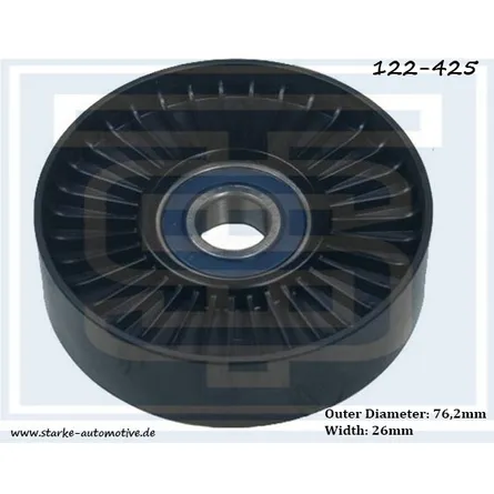 Ролик натяжителя привод.ремня MER Mot.272/Mot.273 W203/W204/W211/W212/W164/W221 STARKE 122-425