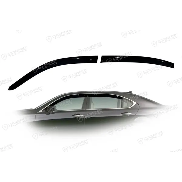 Дефлектора на окна Lexus LS IV long 2007-2012EuroStandard деф.окон Cobra Tuning LE20507