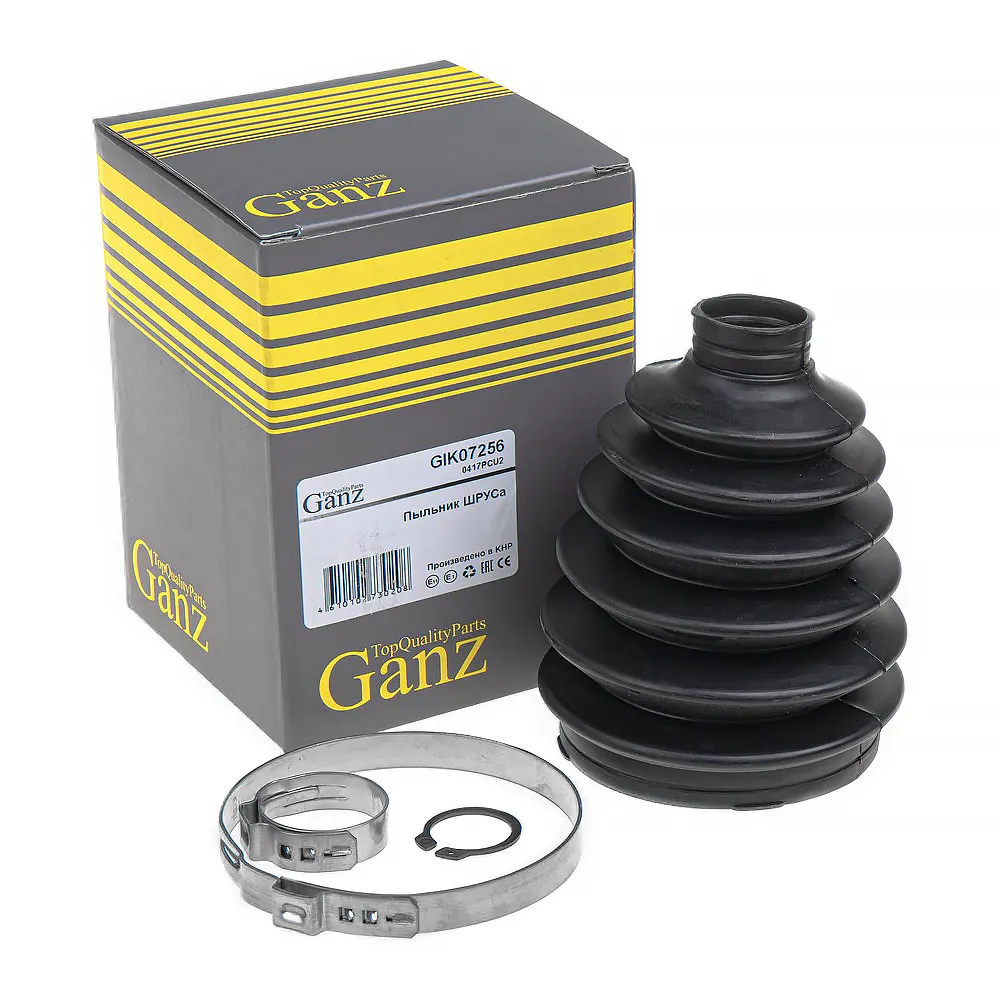 Пыльник ШРУСа наружный комплект 77.5x116x23.7 GAN MITSUBISHI LANCER,LANCER CEDIA CS,CT# 2000.03-2009 GANZ GIK07256