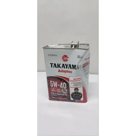 Масло моторное Takayama SAE 5W-40 синтетическое 4 л УЦЕНКА! 605587-N15