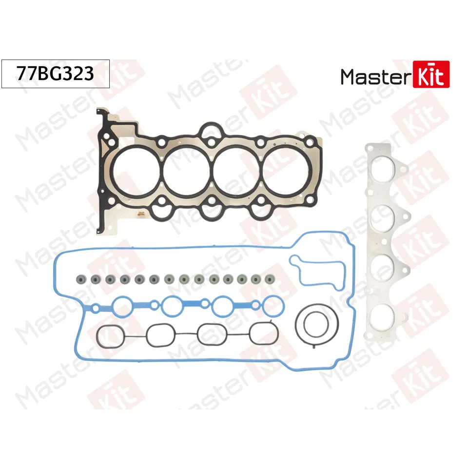 Комплект прокладок ГБЦ Hyundai SOLARIS II G4FG/G4FD MASTERKIT 77BG323