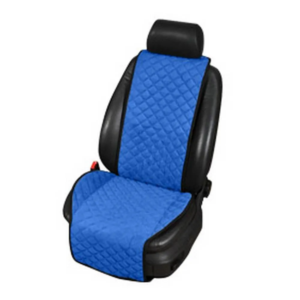 Универсальная накидка Алькантара, цвет: синий , 1шт.