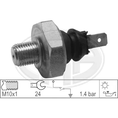 Датчик давления масла AD VW 1.4bar черный ERA 330322