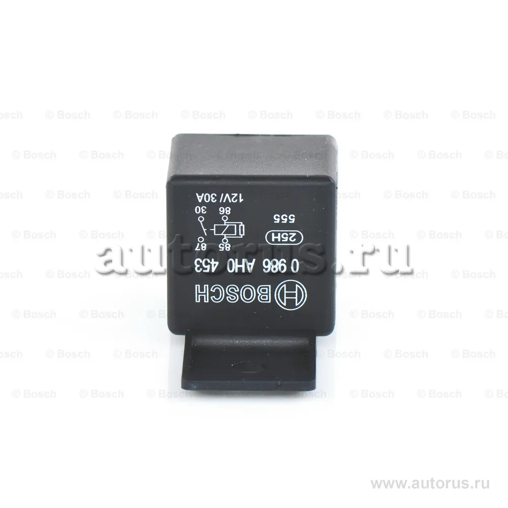 Реле блокировочное UNIVERSAL /12V 30A /4pin BOSCH 0 986 AH0 453