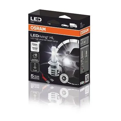Лампа светодиодная 12/24V H7 14W PX26d OSRAM 2 шт. картон 67210CW