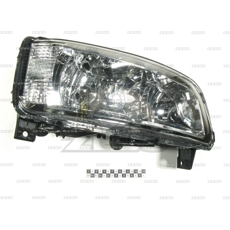 Фара правая ZEVS 03-7501 R