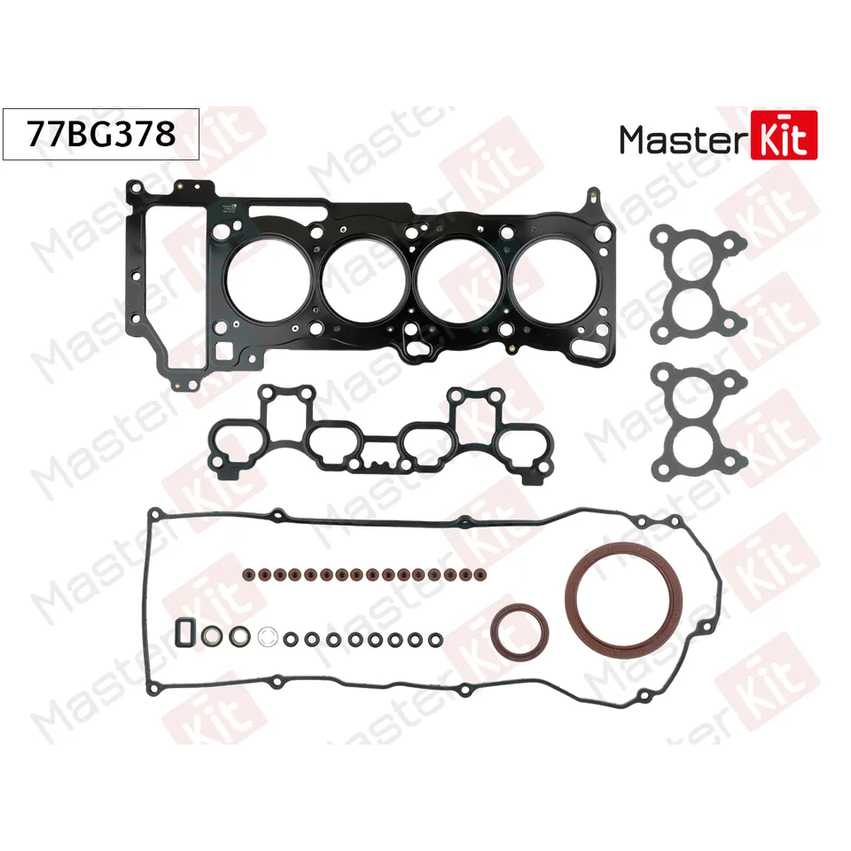 Комплект прокладок MASTERKIT 77BG378