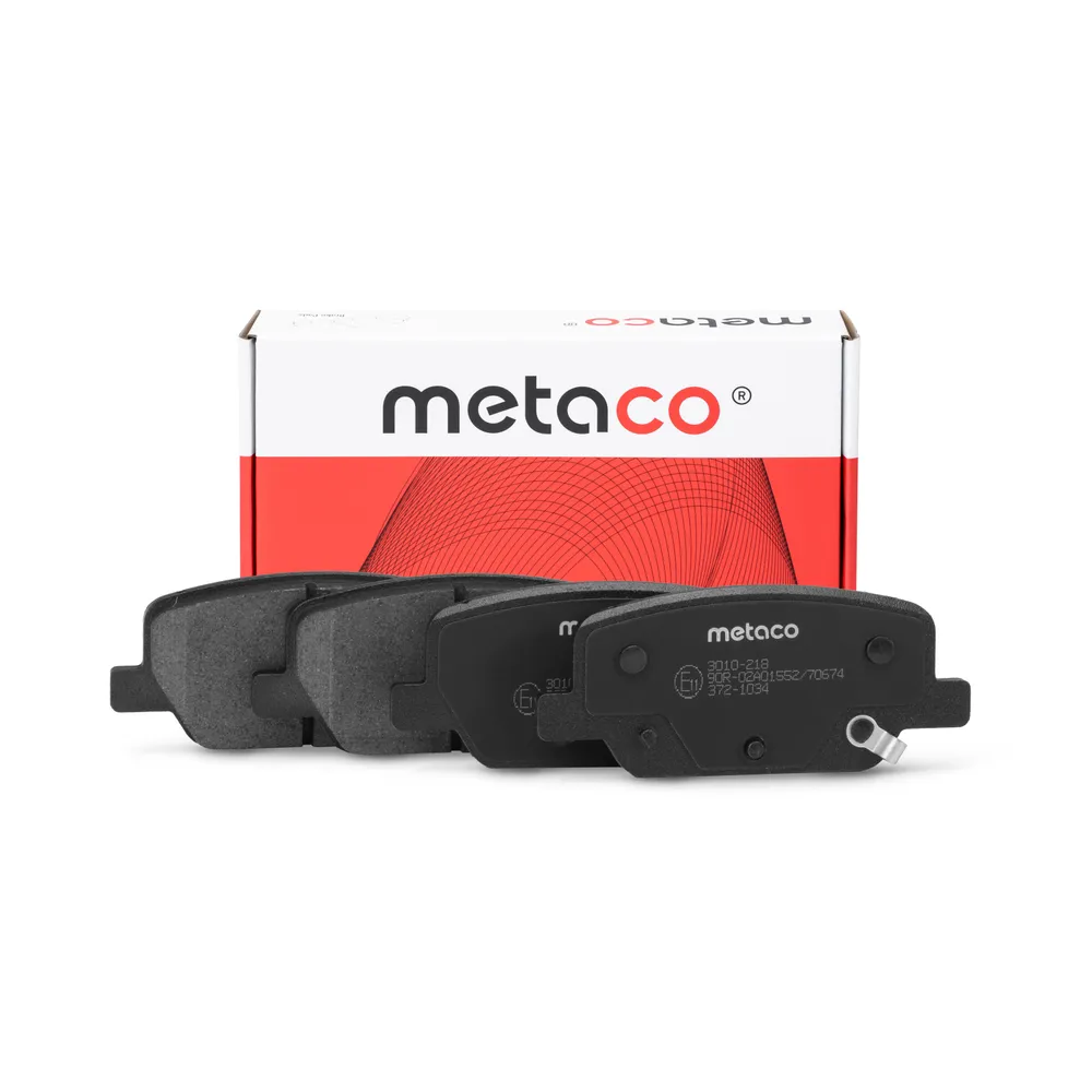 Колодки тормозные задние дисковые к-кт PALISADE (2019>) Metaco 3010-218