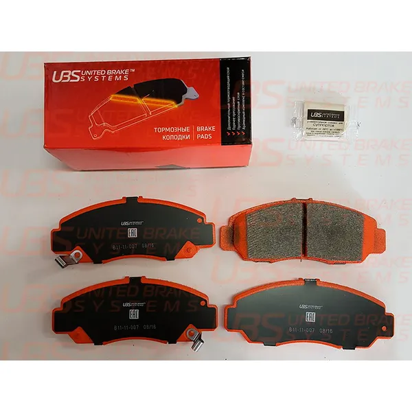 Тормозные колодки для HONDA ODYSSEY 04-/08-/13-/ACCORD 02-11/AVANCIER/CIVIC/CROSSROAD/ EDIX/INSPIRE/ UBS B1111007