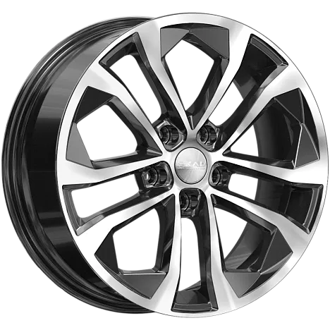 Диск литой R17 7J 5x114.3/60.1 ET45 СКАД Тукан Алмаз 4081005