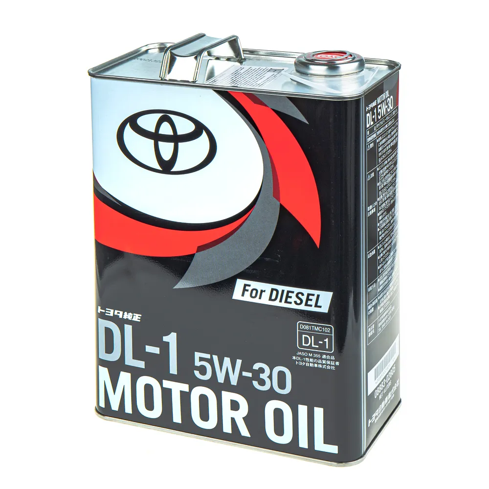 Масло моторное TOYOTA Diesel oil DL-1 5W-30 синтетическое 4 л 08883-02805