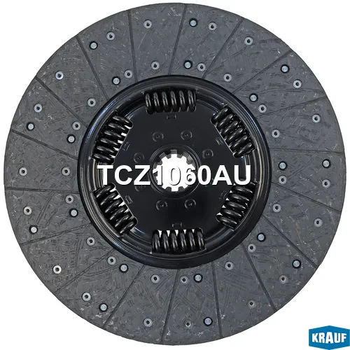 Диск сцепления KRAUF TCZ1060AU
