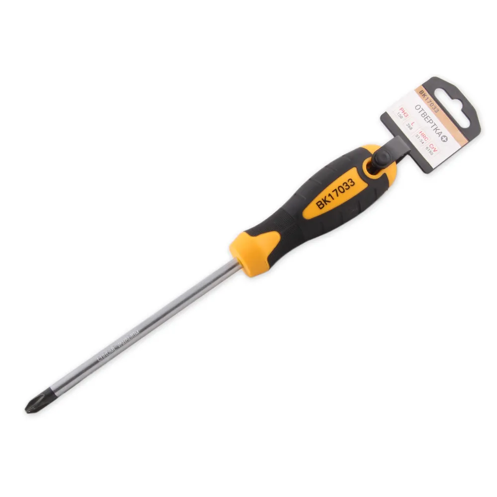 Отвертка крестовая PH 3x150 мм . L 268 мм . BK17033