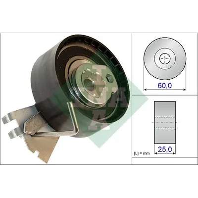 Ролик ГРМ INA 531 0572 10