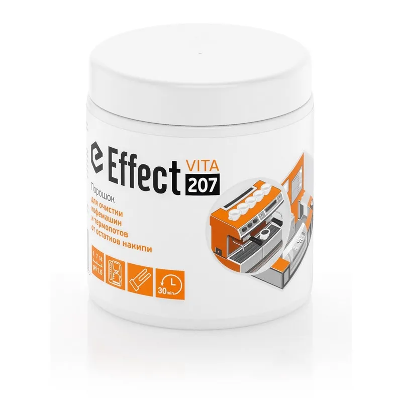 Профхим от накипи порошок д/чистки кофемаш-термопот Effect/ВИТА 207, 0,5кг 1259431