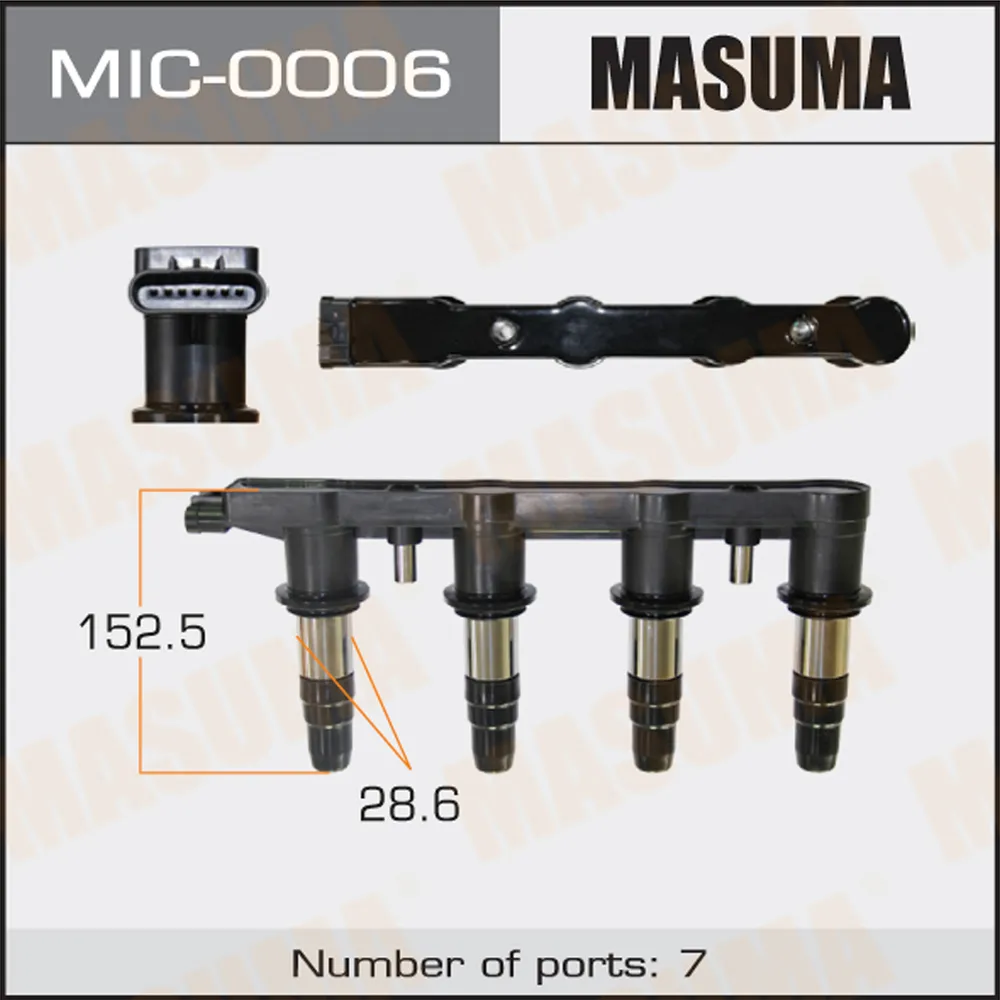 Катушка зажигания MASUMA MIC-0006