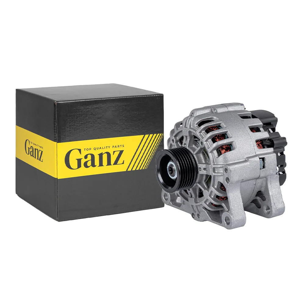 Генератор (12V/80A) CITROEN C3/C4/PEUGEOT  206/307 GANZ GIP13018
