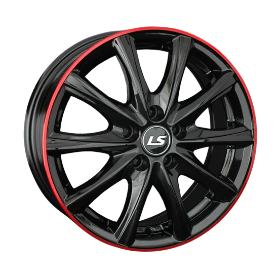 Диск литой R15 6J 5x100/73.1 ET40 LS 741 BK(FRL) S032356