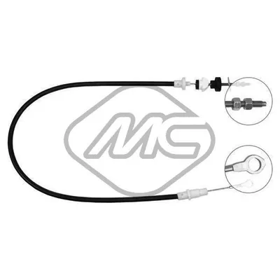 Трос сцепления VW GOLF 1/1-1/3-1/5 Metalcaucho 83594