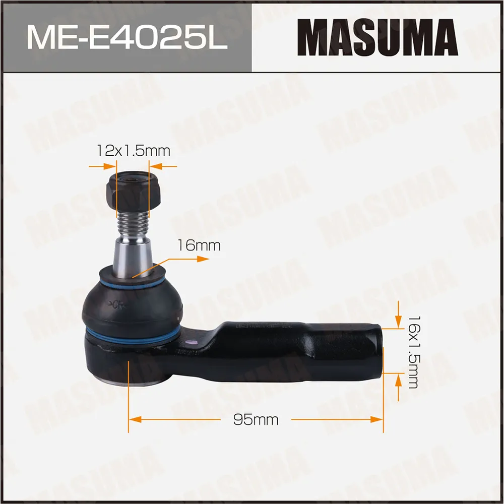 Наконечник рулевой тяги L MASUMA ME-E4025L