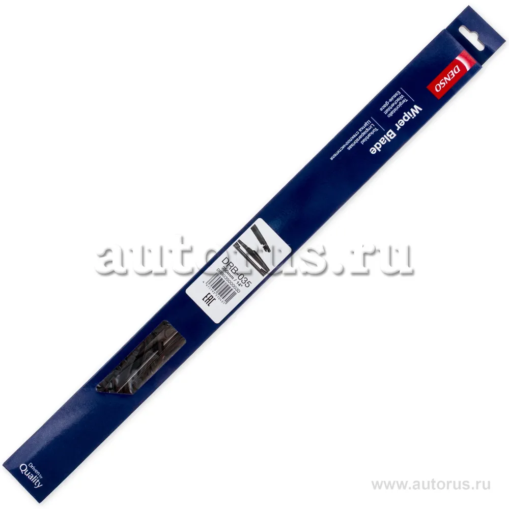 Щетка стеклоочистителя задняя 350 мм каркасная 1 шт DENSO DRB-035
