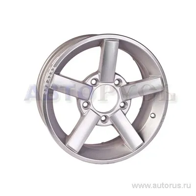 Диск литой R16 6.5J 5x139.7/98 ET40 КИК Титан-Тех сильвер A7463