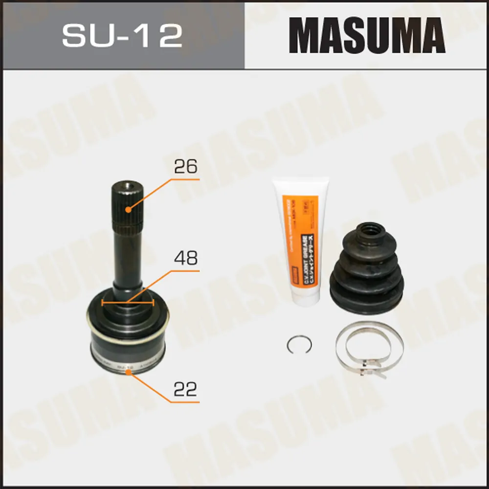 ШРУС наружный MASUMA SU-12