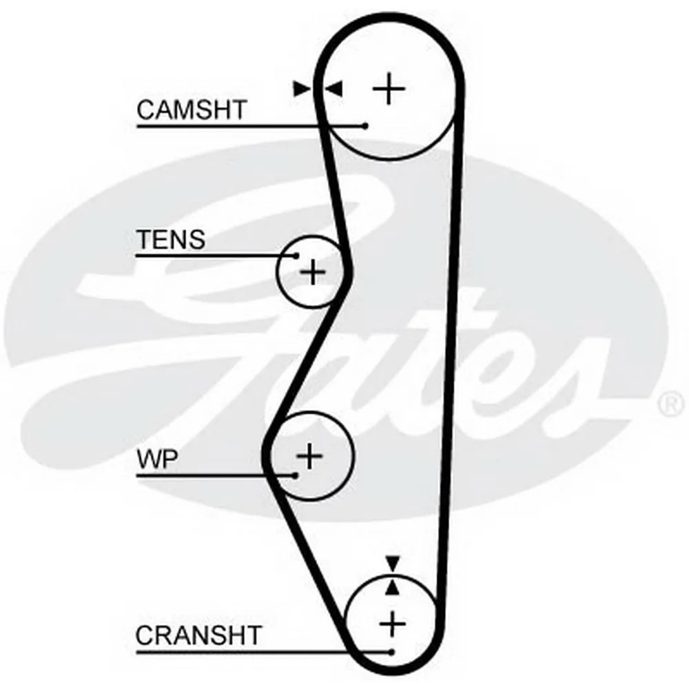Ремень ГРМ ВАЗ 2108-09 усилен. GATES 5521XS GATES 5521XS