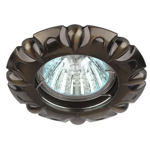 Светильник ЭРА литой MR16,12V/220V, 50W бронза (100/2100) ЭРА Б0021517