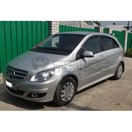 Дефлектора на окна Mercedes Benz B-class (W245) 2005-2011 деф.окон Cobra Tuning M34705