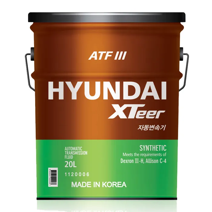 Масло трансмиссионное Hyundai Xteer ATF 3 20 л 1120006