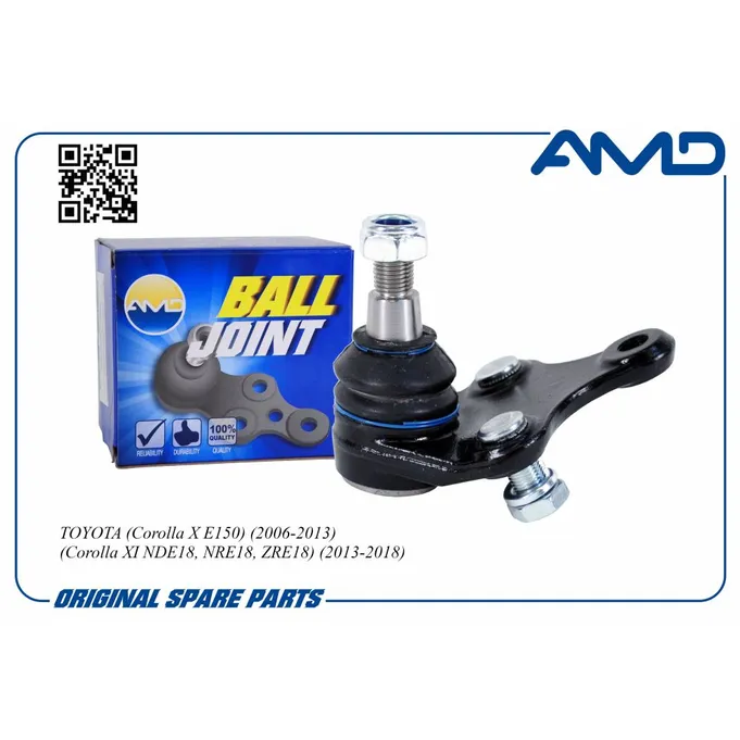Опора шаровая L=R TOYOTA Auris/Corolla/Prius/RAV4 III/Verso AMD AMD.BJ237