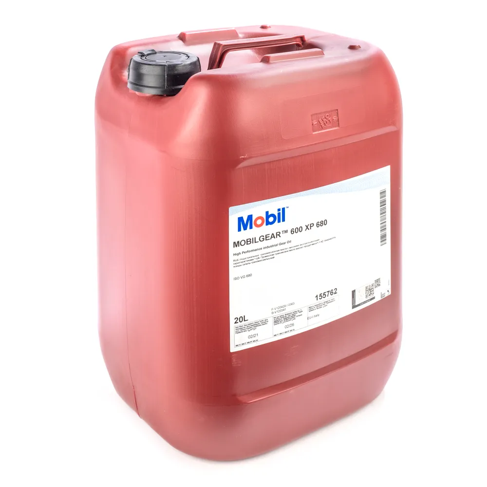 Масло редукторное Mobil Mobilgear 600 XP 680 20 л 155762