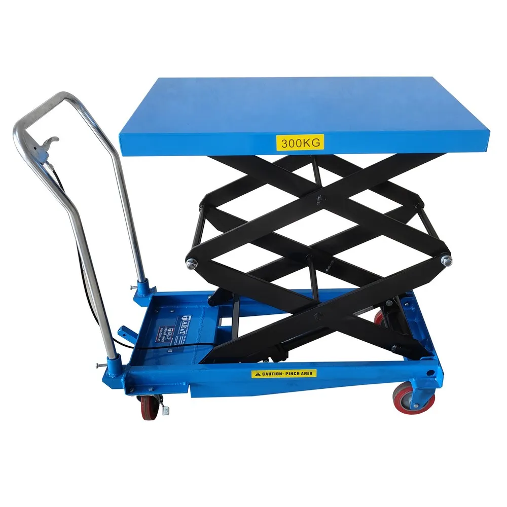 Тележка гидравлическая платформенная 300кг AE&T TLF-S30