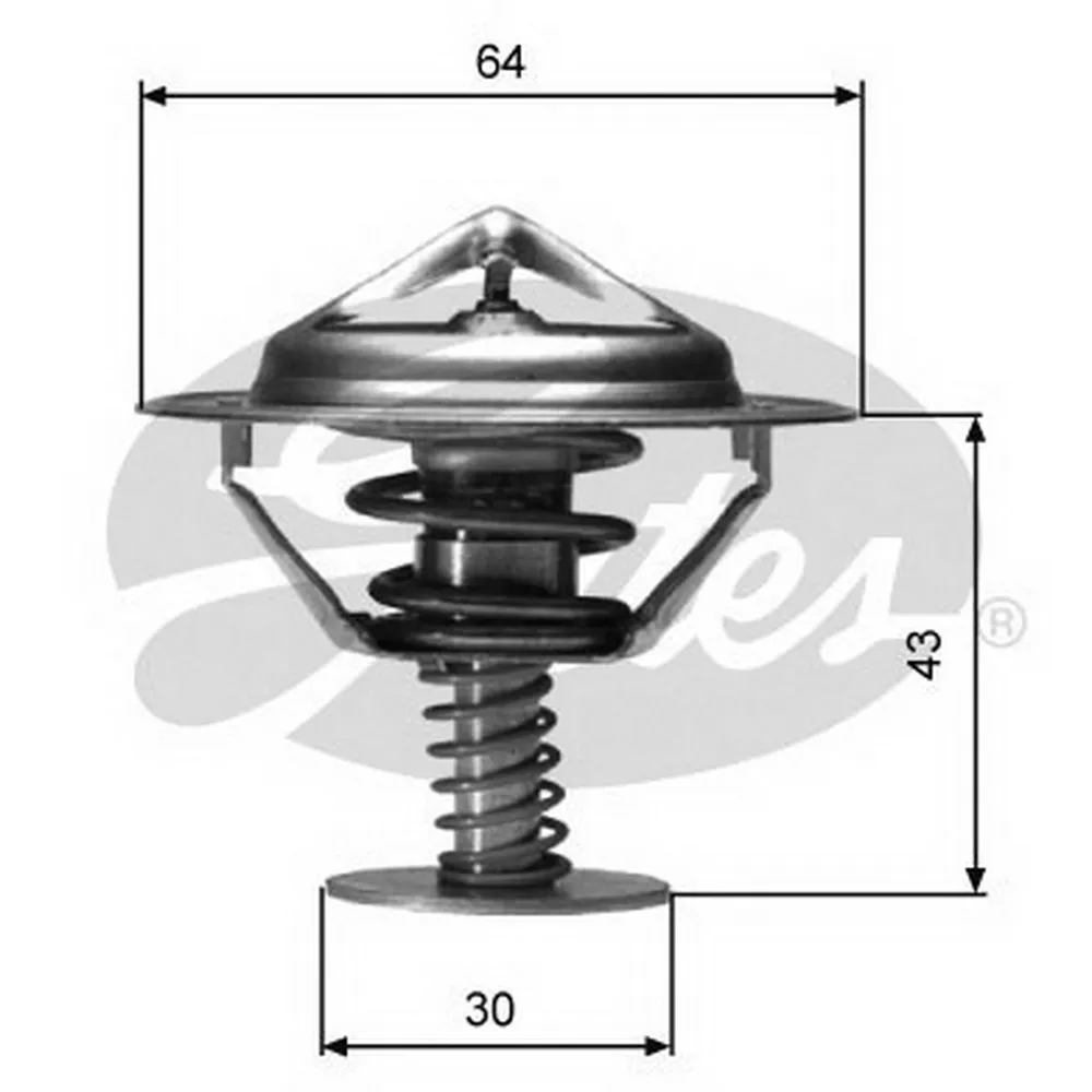 Термостат TOYOTA/LEXUS/MITSUBISHI/NISSAN GATES TH05982G1