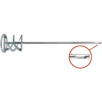Миксер для строительных смесей оцинкованный Профи, хвостовик SDS-PLUS 80х400 мм FIT 04258