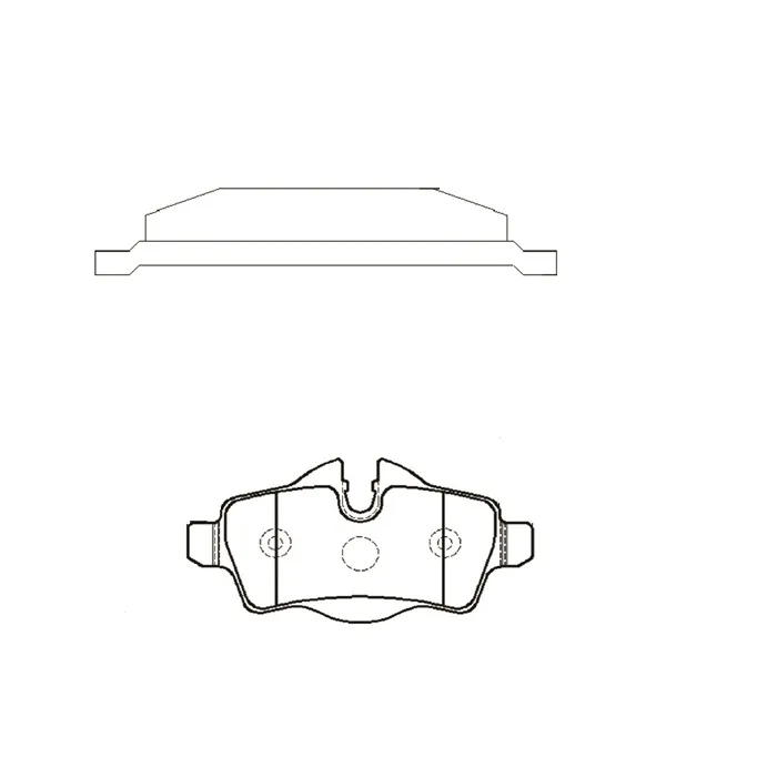 Колодки тормозные MINI Cooper 2009 ~ 2012 CTR GK0026
