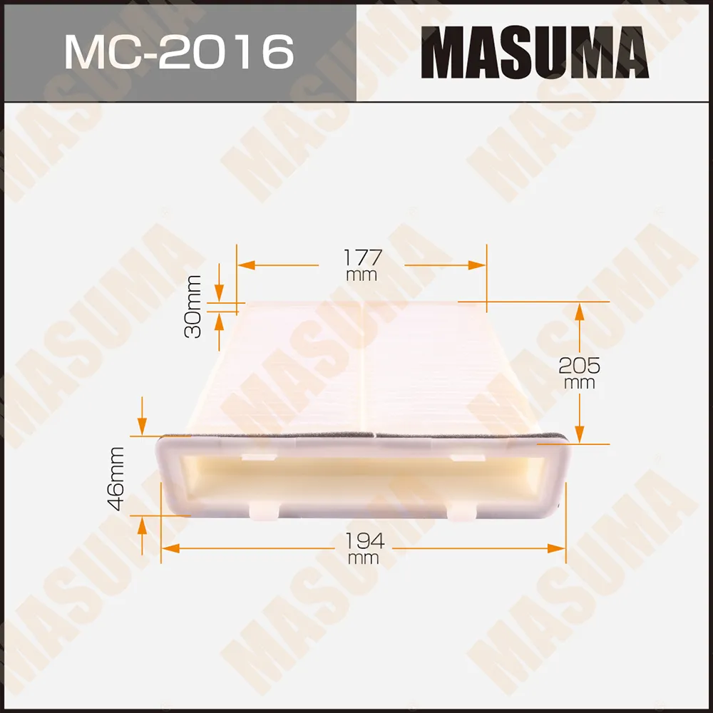 Фильтр салонный SUZUKI SX4 MASUMA MC-2016