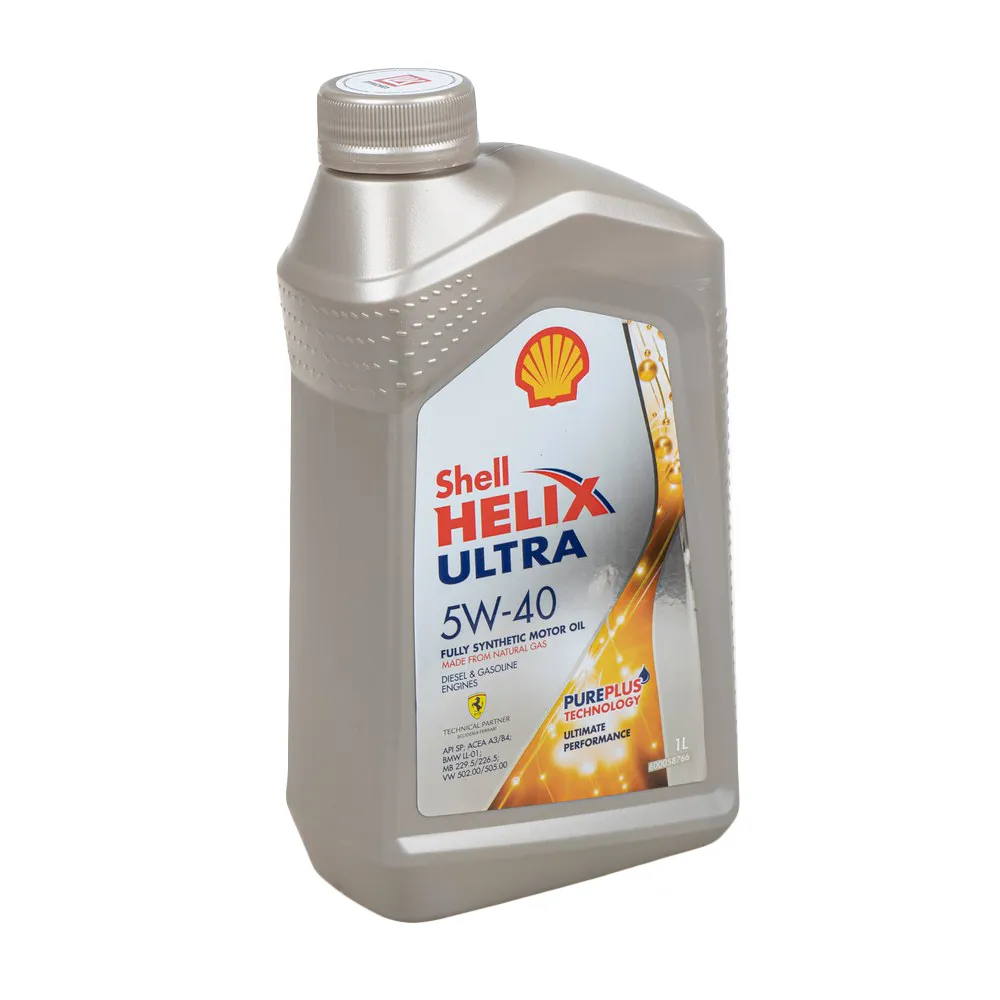 Масло моторное SHELL Helix Ultra SP 5W-40 синтетическое 1 л 550055904