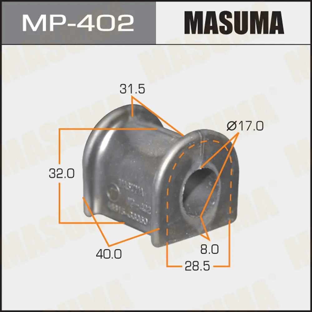 Втулка стабилизатора TOYOTA CAMRY GRACIA MASUMA MP-402