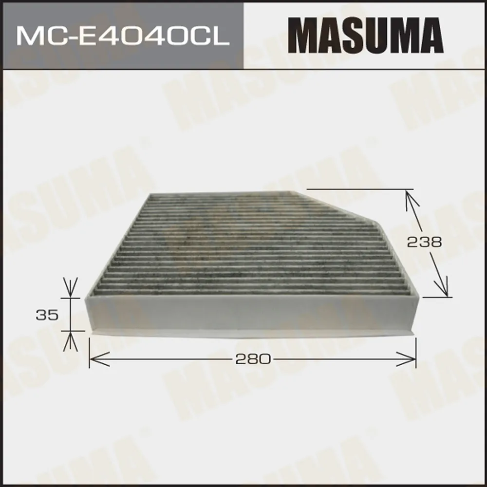 Фильтр салона MASUMA MCE4040CL