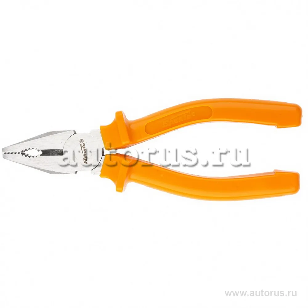 Плоскогубцы Classic, 180 мм, шлифованные, пластмассовые рукоятки SPARTA 16958