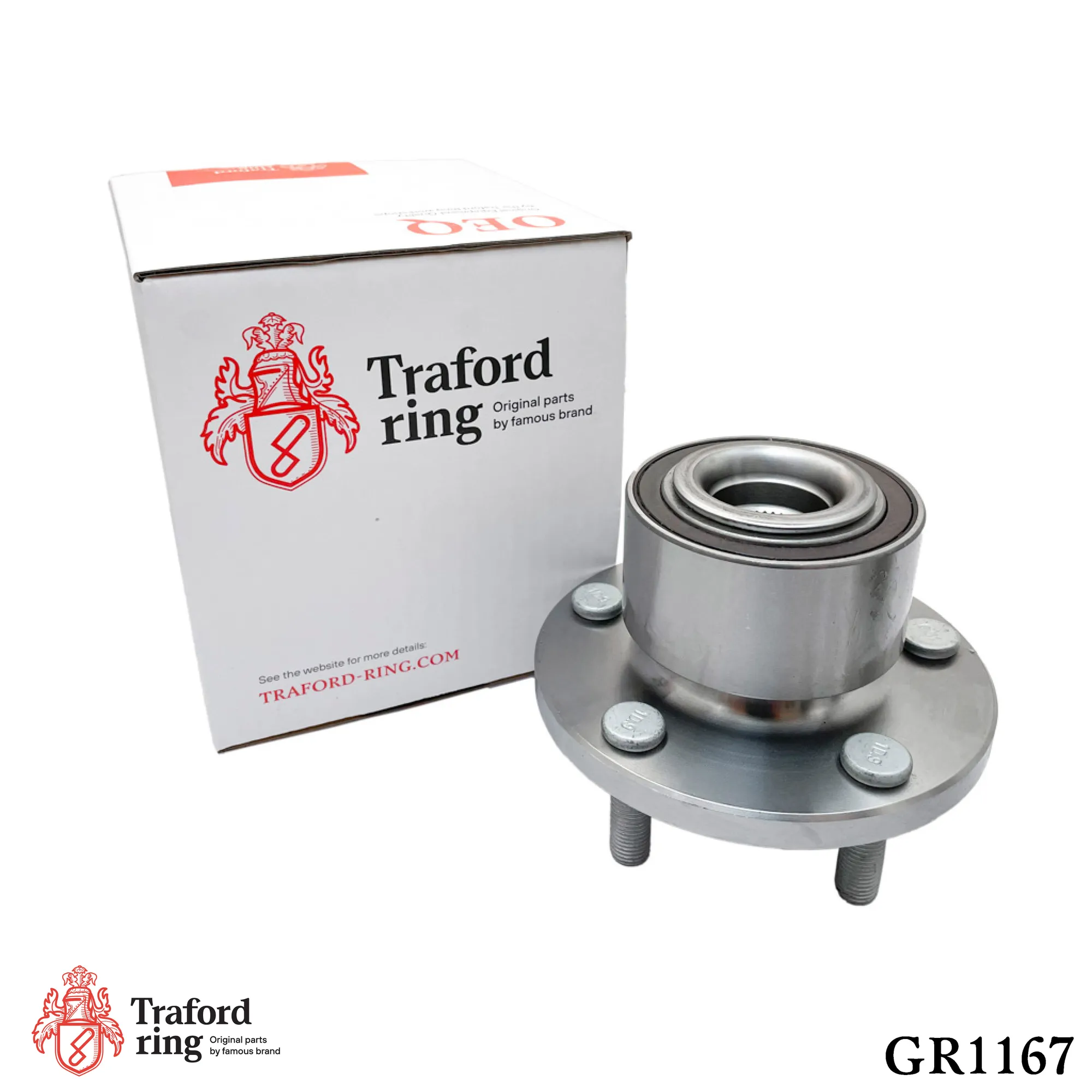 Ступица Колеса, Ford Mondeo IV (07-) (перед. в сборе с подшип.) TRAFORD RING GR1167