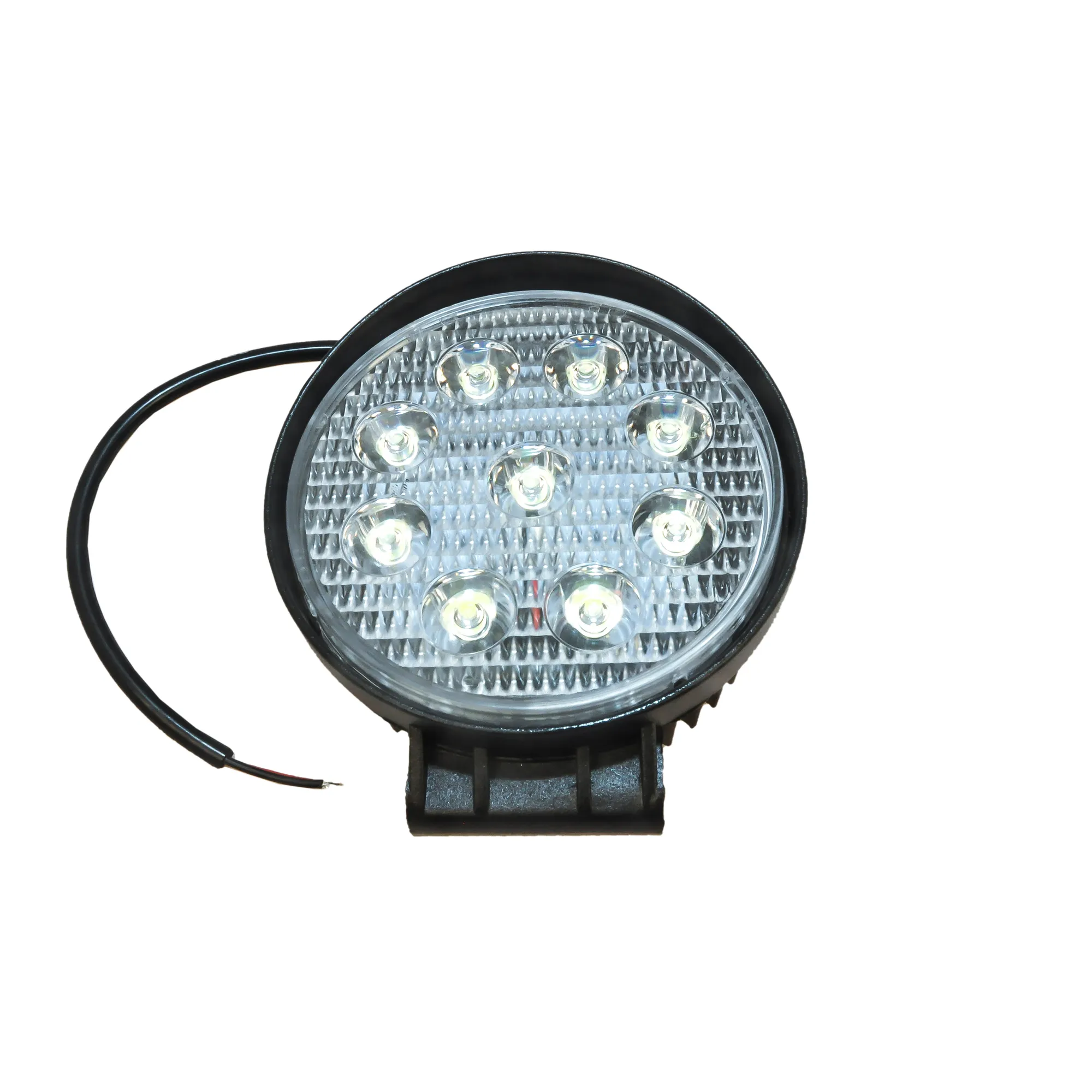 Фара доп-ая круглая, направленный свет, 9 диодов,27W, (115х55х142) 12/24V AVTOELECTRICA AE27R-9LED-55HC