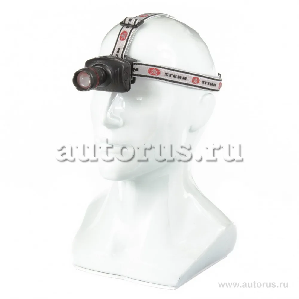 Фонарь наголовный с возможностью зумирования луча, светодиодный, 1 super Led, 3xААА Stern 90565 STERN 90565