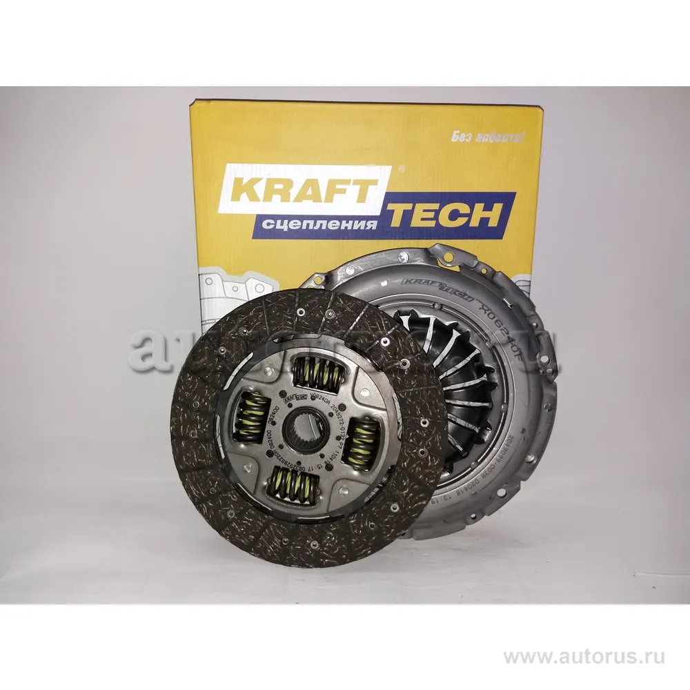 Сцепление в сборе, без выжимного подшипника KRAFTTECH W09240A9
