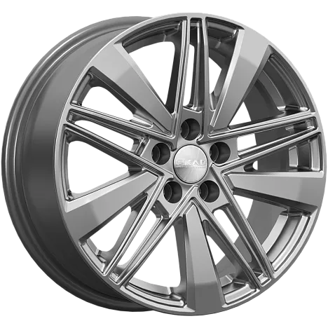 Диск литой R16 6.5J 5x114.3/66.1 ET40 СКАД Тайто Графит 4390927