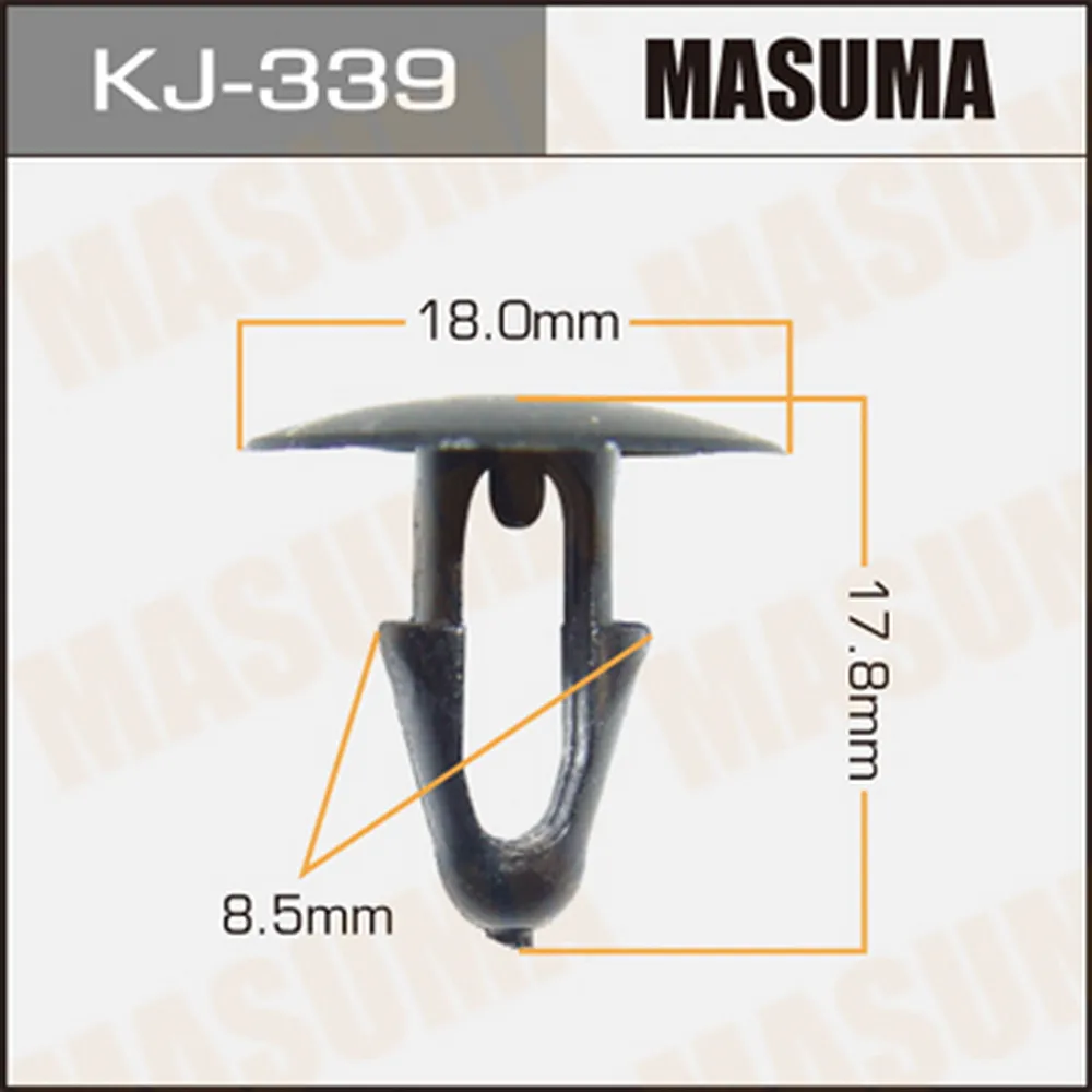 Клипса универс. MASUMA KJ-339