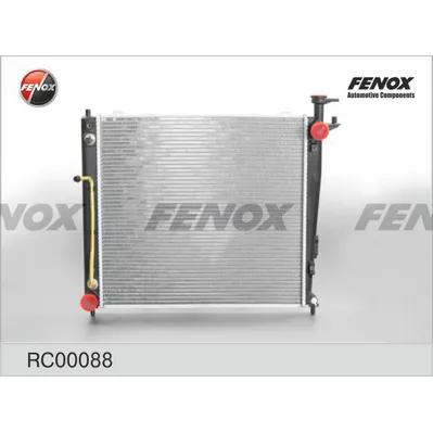 РАДИАТОР ОХЛАЖДЕНИЯ Kia Sorento 2.0-2.2CRDI 09- AT 510x484x26, паяный FENOX RC00088