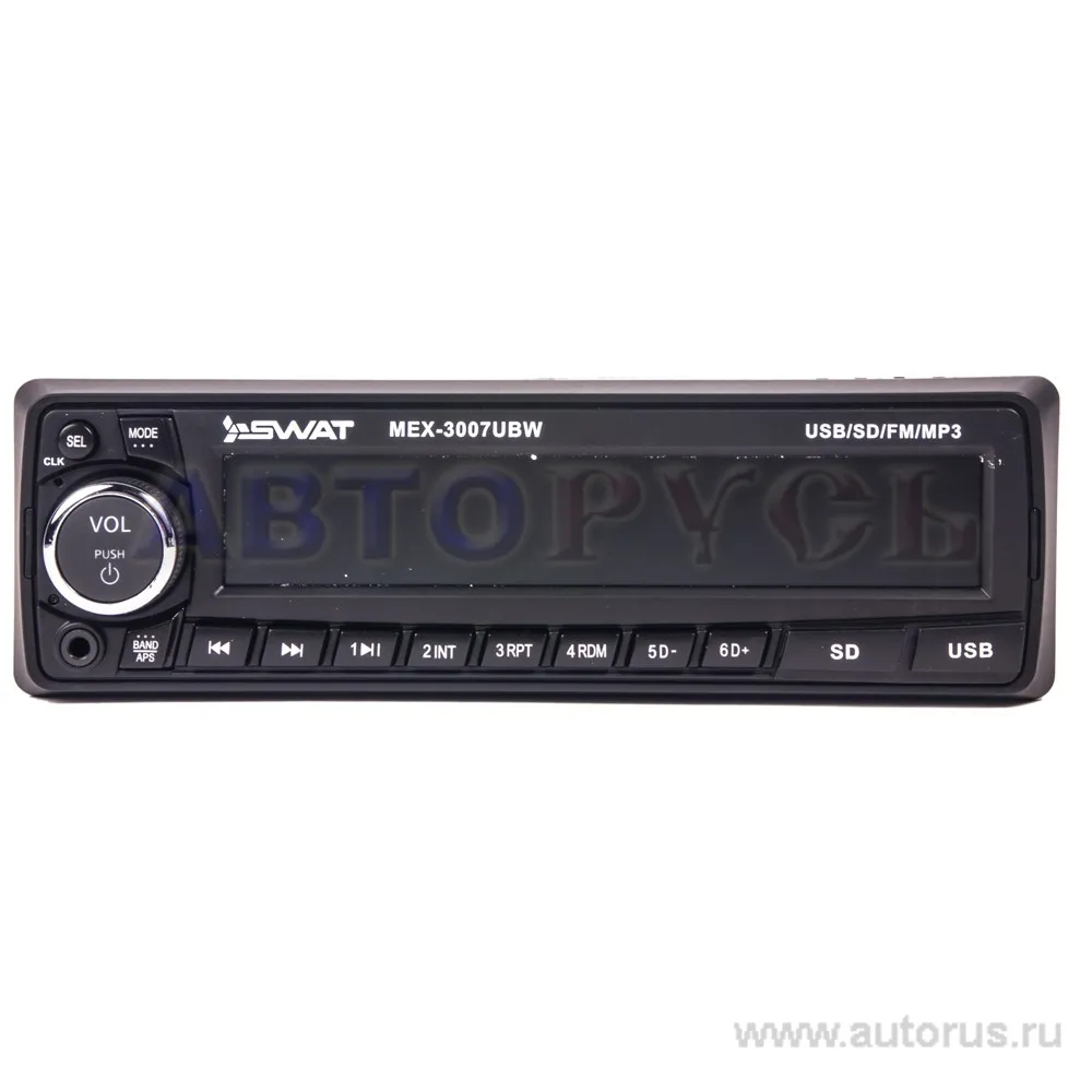 Автомагнитола SWAT MEX-3007UBW, 4x50 Вт., USB